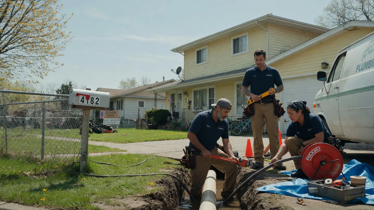 Gas Line Repair in Bradford, IA near me